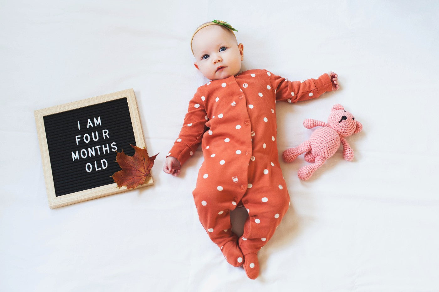 4 month letterboard  Baby milestone photos, Baby milestones pictures, Baby  girl newborn photos