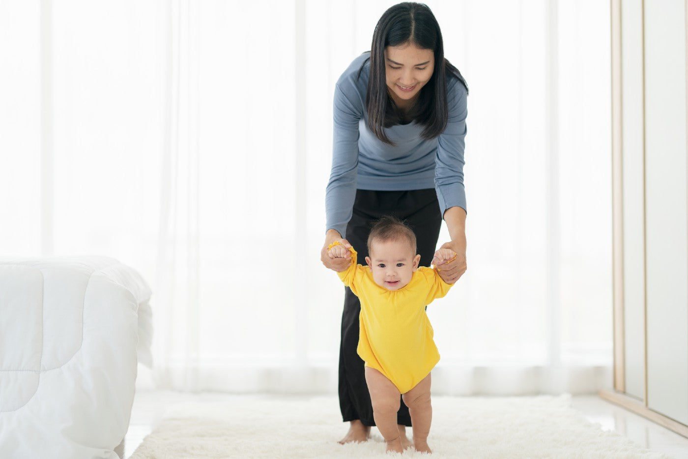 When Do Babies First Start Standing Up?