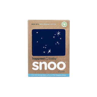 Midnight galaxy fitted sheet for SNOO in box display--featured_image