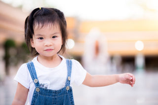 یک نوزاد دختر 22 ماهه