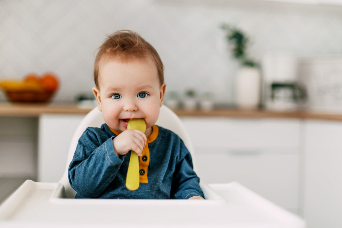When Can Babies Use a Spoon and Fork? Happiest Baby