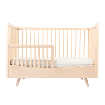 Lola crib toddler bed conversion kit in natural color--natural