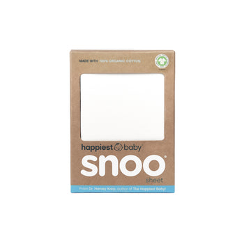 Ivory fitted sheet for SNOO in box