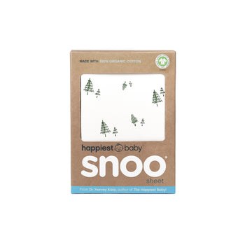 Ivory pine fitted sheet for SNOO in box